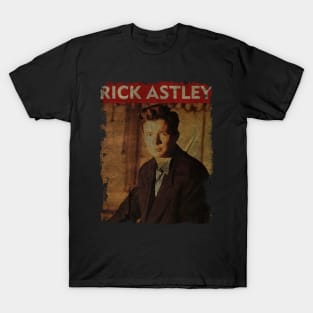 TEXTURE ART- Rick Astley - RETRO STYLE 1 T-Shirt